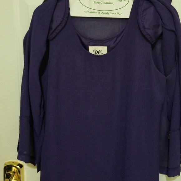 VINTAGE Donna Ricco 2 Piece Dress Suit - Picture 6 of 8